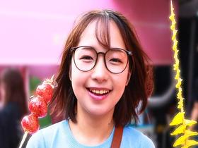 天然爆乳田舎娘のノーブラ東京観光～夏月ちゃん（Ｇカップ・９３ｃｍ）　サンプル画像08